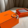 圖片 Hermes 鑰匙鎖頭白金戒指