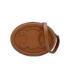 圖片 Celine 展示品 Cuir Triomphe Oval 牛皮斜背手袋(黃褐色)