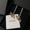 圖片 Chanel 23c 一箭穿心水鑽耳環💘