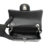 圖片 Chanel 展示品 Mini Flap 銀雙C菱格小羊皮斜背鍊包-20cm(A69900-黑)