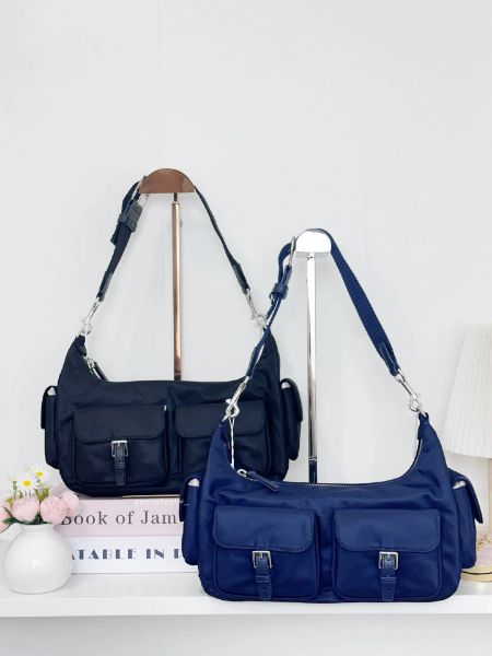 圖片 Tory Burch｜TB Nylon系列 尼龍 雙口袋腋下包