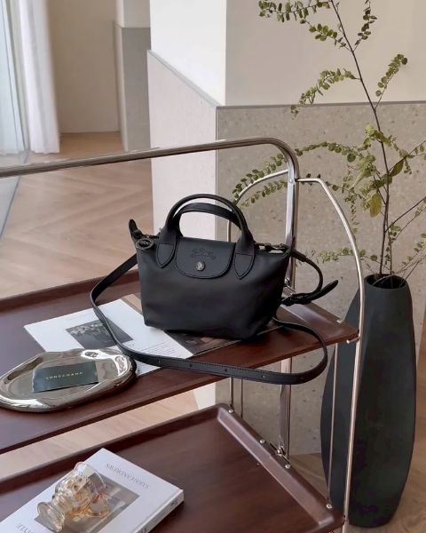 圖片 【LONGCHAMP】LE PLIAGE XTRA 手提包 XS 黑色