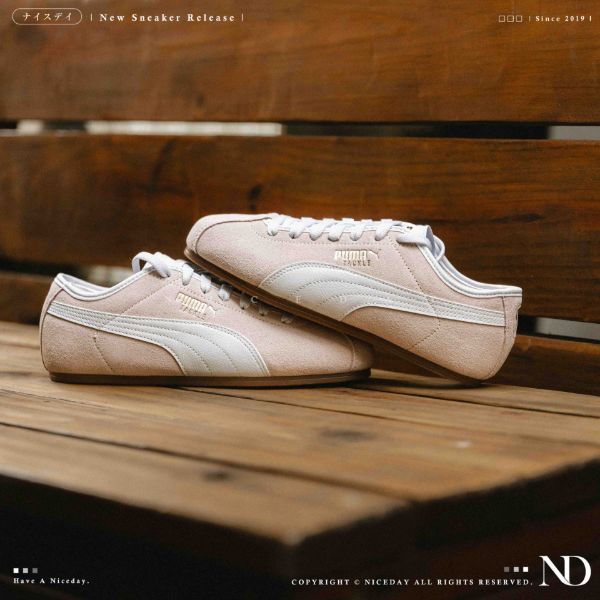 NICEDAY 現貨 Puma Tackle 麂皮 賽車鞋 復古 薄底 寶藍 粉色 黑色 404456