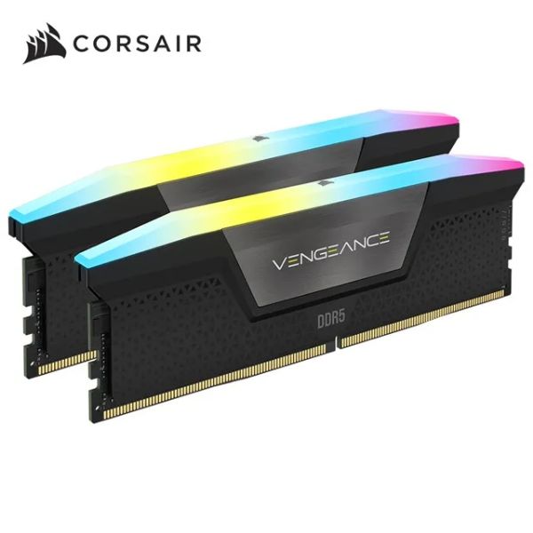 圖片 海盜船 VENGEANCE 64G(32G*2)D5-6400/CL42 黑(CMK64GX5M2B6400C42)