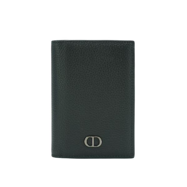 圖片 Dior Icon 粒蚊牛皮對開卡夾(黑)