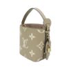 圖片 Louis Vuitton All In BB 壓花粒面牛皮二用水桶包(M13045-斑鳩灰/奶油色)