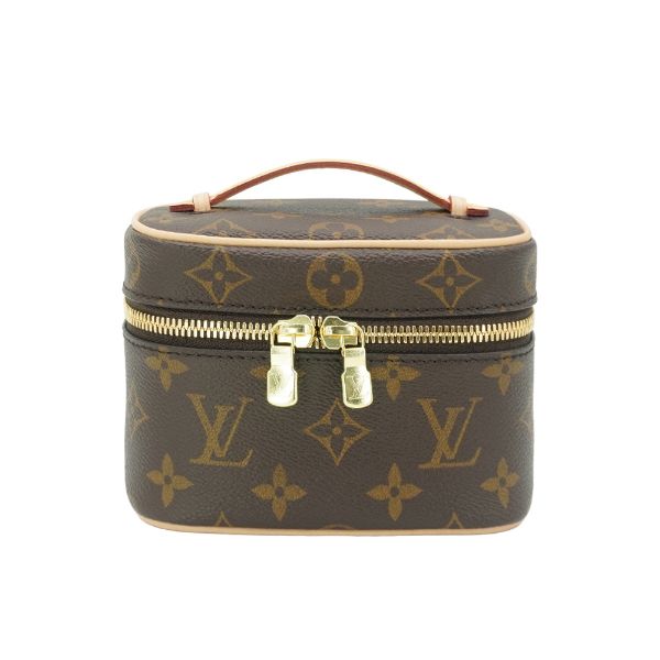 圖片 Louis Vuitton 展示品 Nice nano 帆布化妝包(M44936-棕)