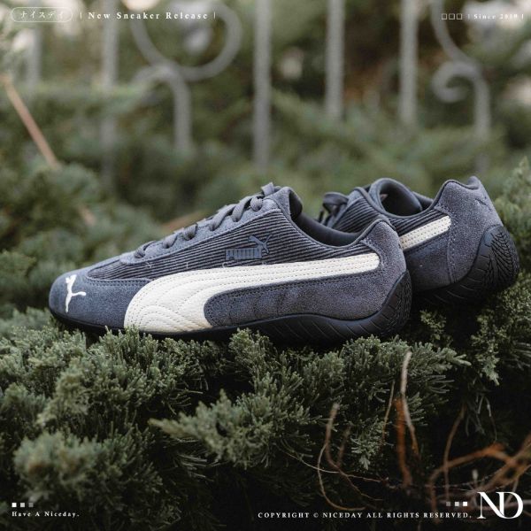 NICEDAY 現貨 PUMA Speedcat Corduroy 灰黑 黑灰 炭灰 中性灰 賽車鞋 燈芯絨 407720-02