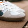 NICEDAY 現貨 PUMA Palermo Lth 白綠 綠 膠底 麂皮 復古 德訓鞋 396464-26
