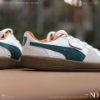 NICEDAY 現貨 PUMA Palermo Lth 白綠 綠 膠底 麂皮 復古 德訓鞋 396464-26