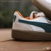 NICEDAY 現貨 PUMA Palermo Lth 白綠 綠 膠底 麂皮 復古 德訓鞋 396464-26