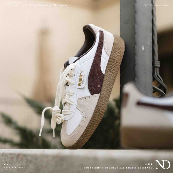 NICEDAY 現貨 PUMA Palermo Lth 摩卡 咖啡 棕黑色 膠底 麂皮 復古 德訓鞋 407720-02