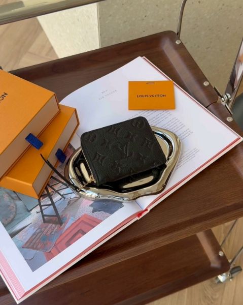 圖片 【LV】拉鏈零錢包 黑色老花 M60574