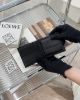 圖片 【LOEWE】壓紋皮革內零錢袋短夾  黑色