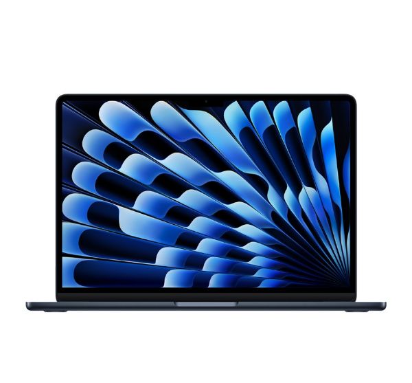 圖片 MacBook Air 13吋M4晶片配備10核心CPU與10核心GPU-24GB記憶體-512GB-午夜色