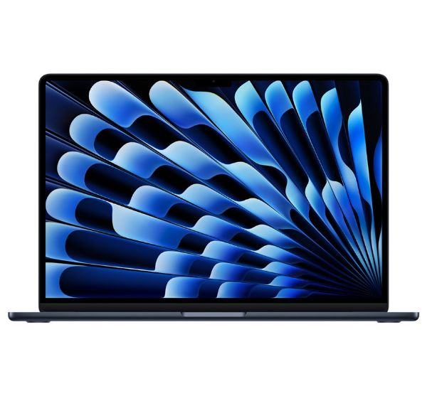 圖片 MacBook Air 15吋M4晶片配備10核心CPU與10核心GPU-24GB記憶體-512GB-午夜色