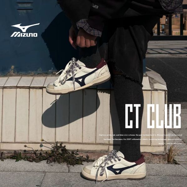 NICEDAY 代購 MIzuno CT Club 米白 麂皮 復古 白 米色 薄底 D1GH261010