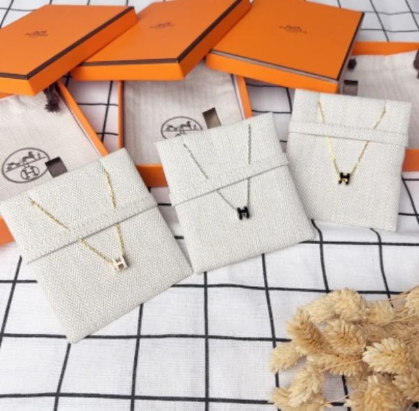 圖片 【Luxury】現貨 Hermes 愛馬仕項鍊現貨 mini pop h項鍊 保證正品 全新 愛馬仕 玫瑰金鍊 黑金黑銀白金粉金