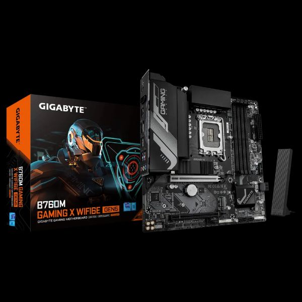 圖片 技嘉 B760M GAMING X WIFI6E GEN5(M-ATX/LAN 2.5Gb+無線/註五年)8+1+1相電源