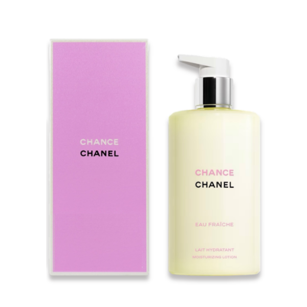 圖片 CHANEL 香奈兒香氛 CHANCE EAU FRAÎCHE 綠色輕盈身體乳液 400ml - 專櫃緞帶包裝