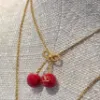 圖片 Valentino Cherryfic 金屬琺瑯櫻桃項鍊【新年限時特賣】