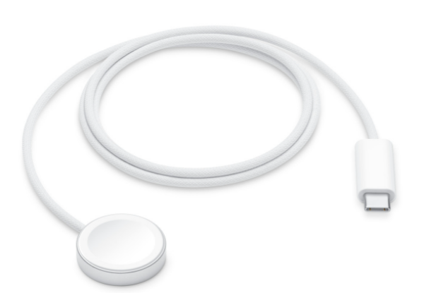 圖片 Apple Watch 磁性快速充電器對 USB-C 連接線 (1 公尺)