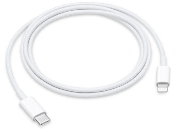 圖片 USB-C 對 Lightning 連接線 (1 公尺)