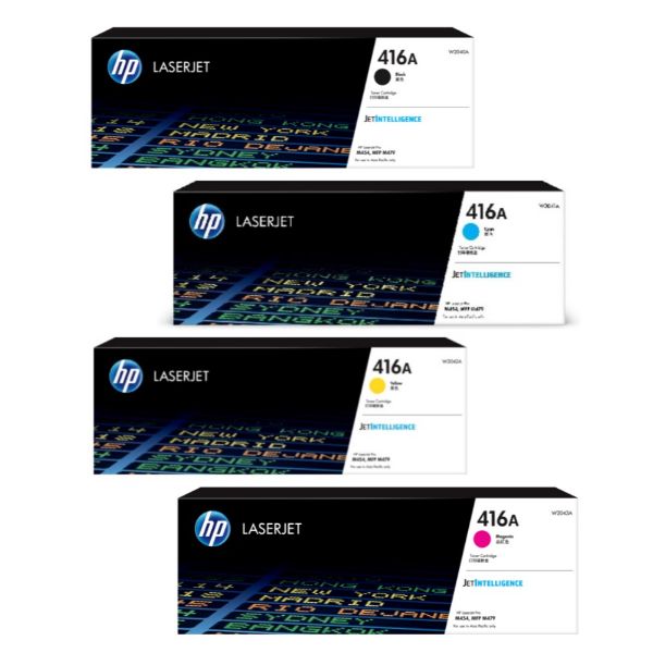 圖片 HP 416A 原廠碳粉匣 W2040A/W2041A/W2042A/W2043A 適用 M454dn/M454dw/M479fnw/M479dw/M479fdw