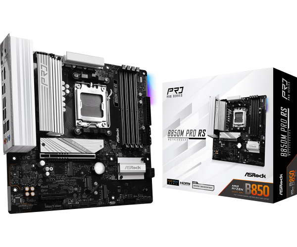 圖片 華擎 B850M Pro RS(電競/水冷・AMD中階)