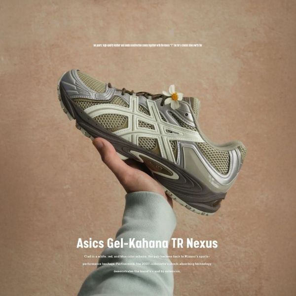 NICEDAY 代購 Asics Gel-Kahana TR Nexus 草木逢春 復古 灰綠 茉綠 綠 抹茶 1203B027-300