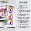 圖片 【雪境傳說】電電電腦・D300 冰魄全景機 | R7 9800X3D + RTX 5070 | LCD水冷螢幕+一鍵還原 | 日付$100起