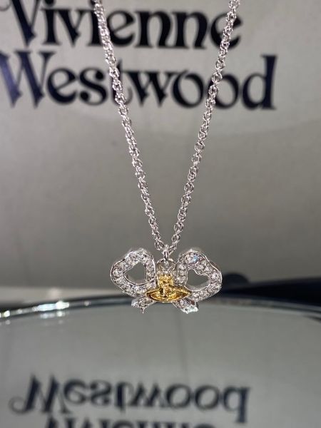圖片 Vivienne Westwood 蝴蝶結項鏈