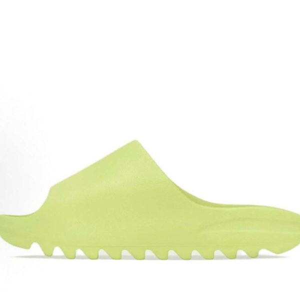 圖片 ADIDAS YEEZY SLIDE GLOW GREEN 螢光色 拖鞋 HQ6447