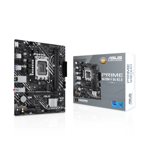 圖片 華碩 PRIME H610M-F D4 R2.0-CSM(M-ATX/LAN 1Gb/註冊四年/2DIMM)5相供電