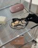 圖片 【MIUMIU】OMU04方形平光眼鏡 黑色