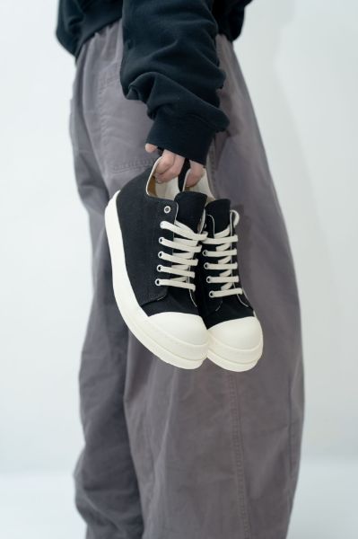 Rick Owens DRKSHDW Low Sneaks Black Milk DU02E7802DO