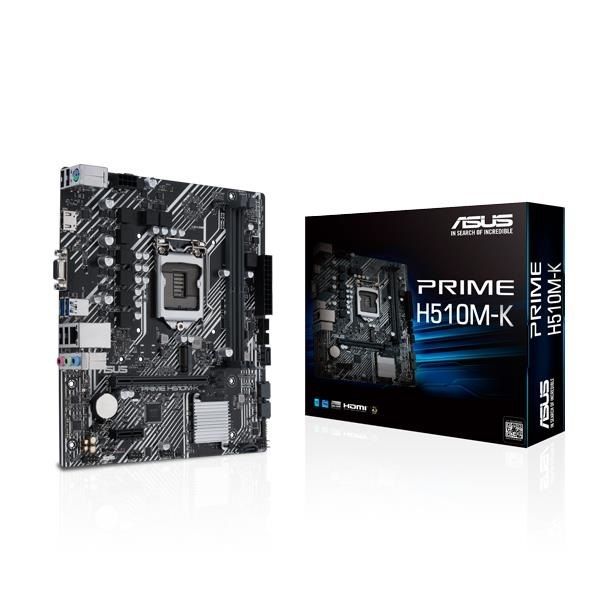 圖片 華碩 PRIME H510M-K(M-ATX/1A1H/Intel 1Gb/註四年)