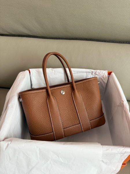 圖片 「M.Y精品」愛馬仕 Hermes  mini garden party mini gp 金棕 K 刻