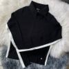 圖片 Chanel 23N coco neige 黑白拼色打底針織上衣