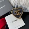 圖片 Chanel 牛仔愛心胸針