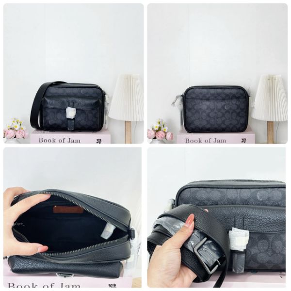 圖片 Coach Warner系列 男款 郵差 相機包