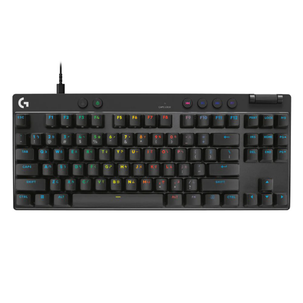 圖片 Logitech G Pro X TKL Rapid 磁性類比式鍵軸有線電競鍵盤