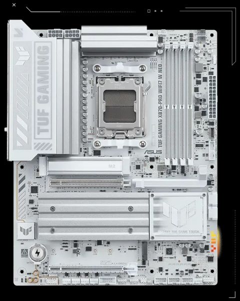 圖片 華碩 TUF GAMING X870-PRO WIFI7 W NEO(ATX/LAN 5G+Wi-Fi 7/註五年)16+2+1相