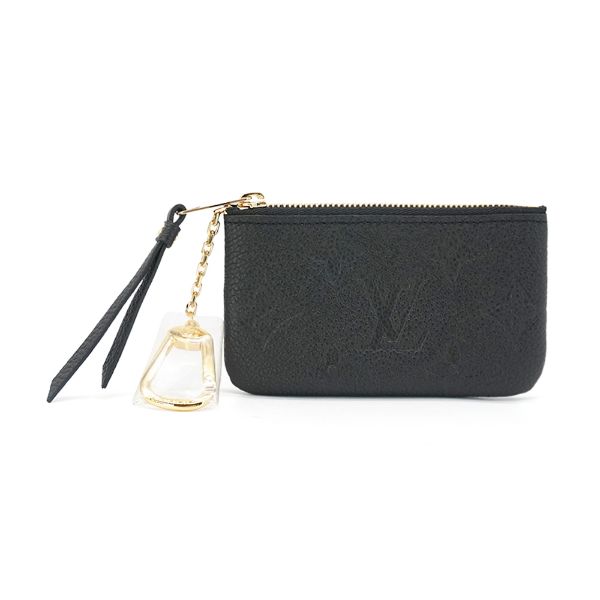 圖片 Louis Vuitton 壓花牛皮拉鍊零錢包(M80879-黑)