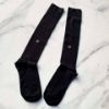 圖片 Chanel 黑色珍珠中筒襪