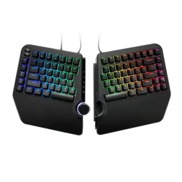 圖片 i-Rocks K59M 分離式 人體工學 機械鍵盤-Cherry軸