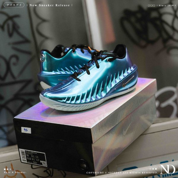 NICEDAY 現貨 Nike G.T. Cut 4 Preheat EP 冰川藍 藍紫 炫彩 實戰 籃球鞋 IQ6205-500