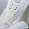 NICEDAY 現貨 Nike Air Force 1 奶白 蘇打 優格 寶寶藍 荔枝皮 藍勾 女款 HV2511-100