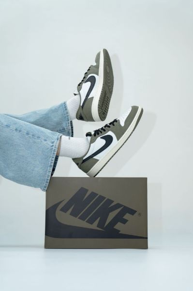 Nike Air Jordan 1 Low OG "Medium Olive" 橄欖綠 倒鉤平替 HQ6998-200