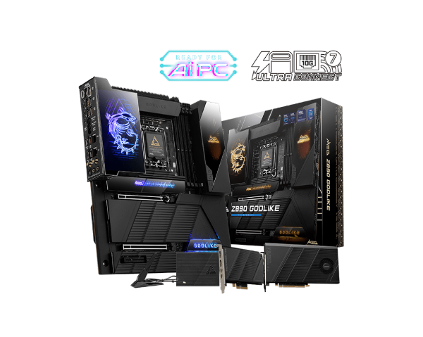 圖片 微星 MEG Z890 GODLIKE(E-ATX/Marvell 10Gb+Killer 5Gb+Wi-Fi 7/註冊五年)